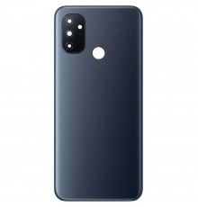 Задня панель корпусу для OnePlus Nord N100 сіра (Midnight Frost) + скло камери