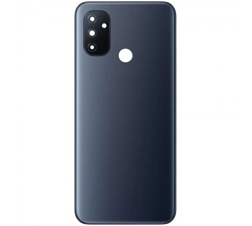 Задня панель корпусу для OnePlus Nord N100 сіра (Midnight Frost) + скло камери