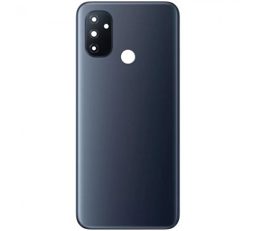 Задняя панель корпуса для OnePlus Nord N100 серая (Midnight Frost) + стекло камеры Задняя панель корпуса для OnePlus Nord N100 серая (Midnight Frost) + стекло камеры