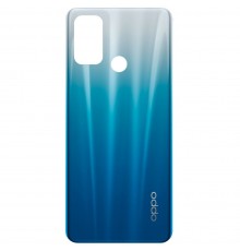 Задня панель корпусу для Oppo A53 4G, A53s 4G, A32, A33 (2020), голуба (Fancy Blue)