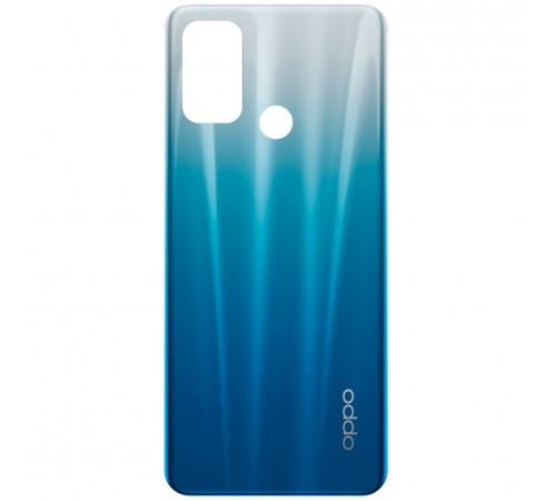 Задня панель корпусу для Oppo A53 4G, A53s 4G, A32, A33 (2020), голуба (Fancy Blue)