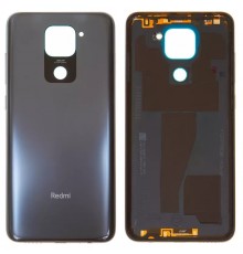 Задняя панель корпуса для Xiaomi Redmi Note 9, черная, с боковыми кнопками, M2003J15SC, M2003J15SG, M2003J15SS