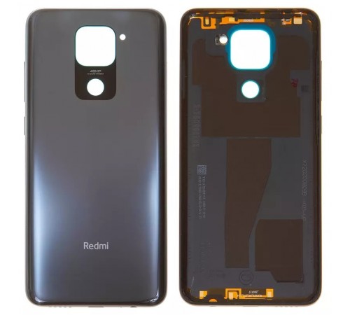 Задняя панель корпуса для Xiaomi Redmi Note 9, черная, с боковыми кнопками, M2003J15SC, M2003J15SG, M2003J15SS