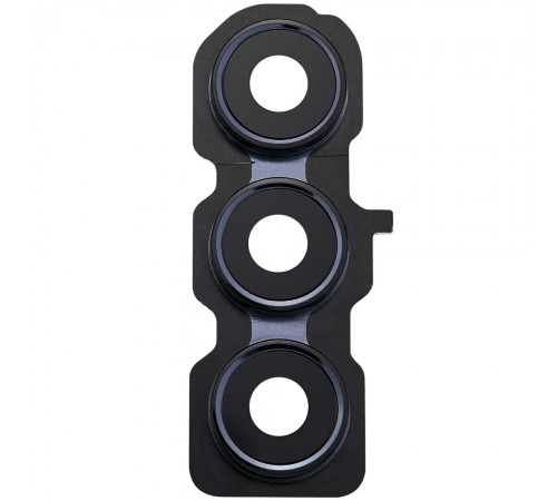 Скло камери для Samsung A556 Galaxy A55, синє (Navy), з рамкою