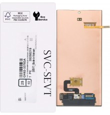Дисплей для Samsung S918 Galaxy S23 Ultra, черный, без рамки, Original, сервисная упаковка, #GH82-33783A