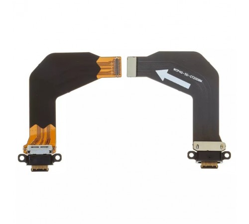 Шлейф для Huawei P40, коннектора зарядки, з компонентами, ANA-AN00/ANA-TN00/ANA-NX9/ANA-LX4