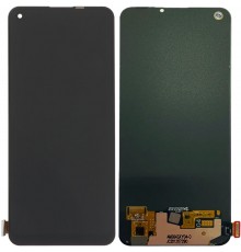 Дисплей для Oppo A94 4G, A94 5G, Reno 5 Lite, черный, с рамкой, Original (PRC), (переклеено стекло), p/n: AMS643XY04