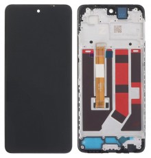Дисплей для Oppo A58 4G, черный, с рамкой, Original (PRC), CPH2577, 1540452110