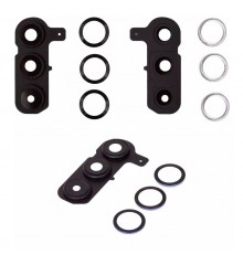 Стекло камеры для Samsung S936 Galaxy S25 Plus, синее, с рамкой, navy