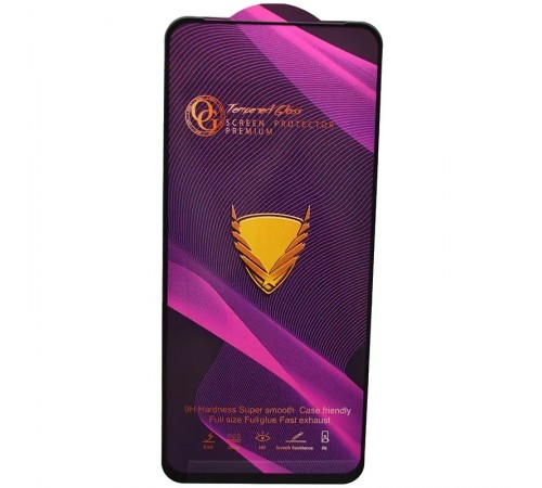 Захисне скло для Xiaomi Poco X5 5G, Redmi Note 12 4G, Redmi Note 12 5G; Realme C55, C67, 11 5G; Oppo A58 4G, OnePlus Nord CE 3 Lite, 9H, Golden Armor OG, Full-Screen, Full Glue, без упаковки, чорний