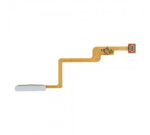 Шлейф для Xiaomi 11T, 11T Pro, кнопки включения, сканера отпечатка пальца (Touch ID), белый (Moonlight White)