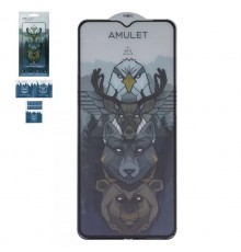 Защитное стекло iNobi Amulet для Samsung A125F Galaxy A12, A127 Galaxy A12 Nacho, A136 Galaxy A13 5G, A326 Galaxy A32 5G, M022 Galaxy M02, M326 Galaxy M32 5G, Full Glue, Anti-Static, черный