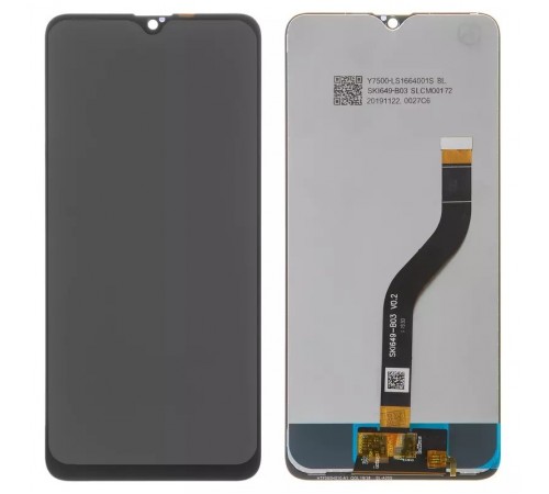 Дисплей для Samsung A207 Galaxy A20s, черный, без рамки, Оригинал (переклеено стекло)