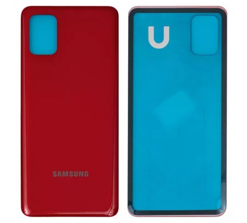 Задня панель корпусу для Samsung A315 Galaxy A31, червона (Prism Crush Red)