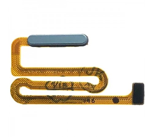 Шлейф для Samsung M146 Galaxy M14, кнопки включения, сканера отпечатка пальца (Touch ID), голубой (Light Blue), Original (PRC)