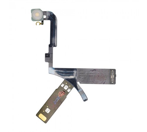 Шлейф для iPhone 15 Pro, вспышки, микрофона, Original (PRC)