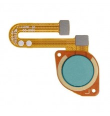 Шлейф для Motorola Moto G20 XT2128, Moto E7i Power XT2097, сканера отпечатка пальца (Touch ID), голубой (Breeze Blue), Original (PRC)