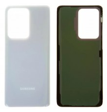 Задняя панель корпуса для Samsung G988 Galaxy S20 Ultra, белая (Cloud White)