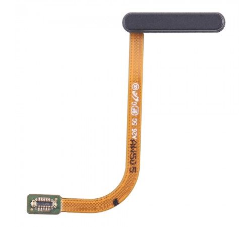 Шлейф для Samsung A266 Galaxy A26, кнопки включения, сканера отпечатка пальца (Touch ID), черный (Black), Original (PRC)