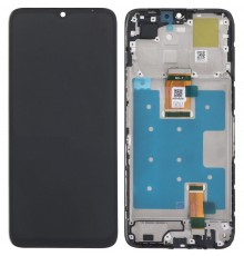Дисплей для Huawei Honor X6a, чорний, з рамкою, Original (PRC), WDY-LX1, WDY-LX2