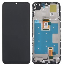 Дисплей для Huawei Honor X6a, черный, с рамкой, Original (PRC), WDY-LX1, WDY-LX2