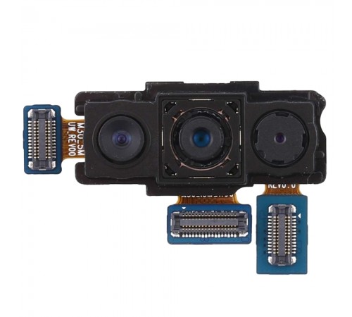 Камера для Samsung M305F/DS Galaxy M30, основная, тройная, Wide+Ultrawide+Depth, 13MP+5MP+5MP