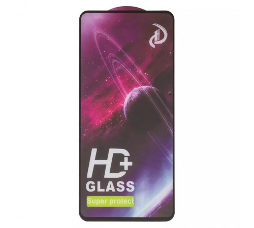 Захисне скло ASP для Tecno Pop 8, Spark 20 (KJ5), Spark 20C (BG7), Spark Go (2024) (BG6); Infinix Hot 40i (X6528B), Smart 8 (X6525), сумісне з чохлом, Full Glue, чорний