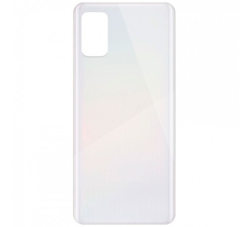 Задня панель корпусу для Samsung A415 Galaxy A41, срібляста (Prism Crush Silver)