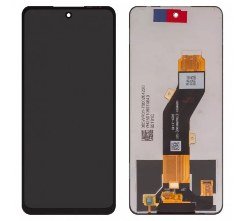 Дисплей для ZTE Blade V60 Design, Nubia V60 Design, чорний, без рамки, (Box), 065WR01-(7300301068)-SST