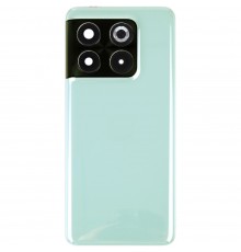 Задняя панель корпуса для OnePlus 10T, зеленая (Jade Green) + стекло камеры, Сopy