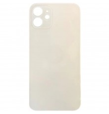 Задняя панель корпуса для iPhone 12, белая, не нужно снимать стекло камеры, Original (PRC), big hole