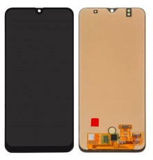 Дисплей для Samsung A305 Galaxy A30, A505 Galaxy A50, A507 Galaxy A50s, черный, без рамки, High Copy с широким ободком, (OLED)