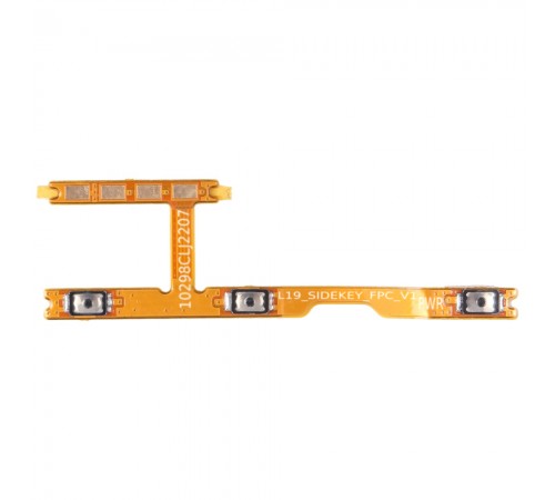 Шлейф для Xiaomi Poco M4 5G, Poco M5 4G, Redmi 10 5G, Redmi Note 11E, кнопки увімкнення, кнопок гучності звуку, Original (PRC)