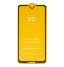 Защитное стекло для Motorola Moto G7 XT1962, совместимо с чехлом, Full Glue, (без упаковки), черный