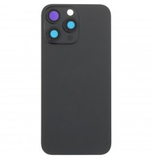 Задняя панель корпуса для iPhone 16 Pro Max, черная + стекло камеры, Original (PRC), black titanium
