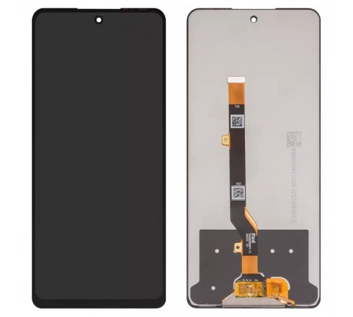 Дисплей для Tecno Pova 6 Neo (LI6), черный, без рамки, High Copy TXDI680EBQPX