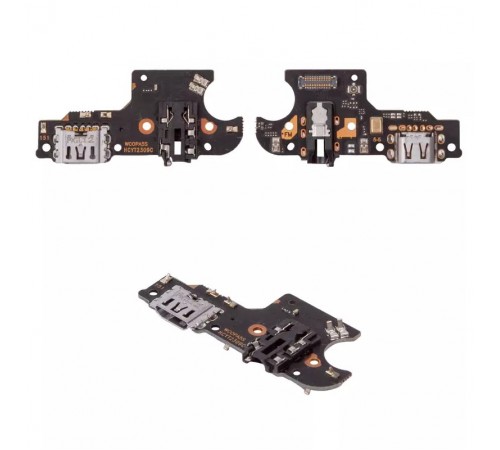 Шлейф для Oppo A5s, конектора зарядки, конектора навушників, мікрофона, плата зарядки, Copy