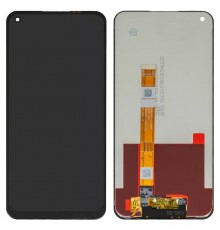 Дисплей для Oppo A54 4G, черный, без рамки, High Copy, CPH2239, BV065WBM-L03-MB00