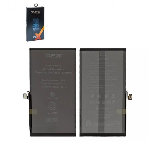 Акумулятор Deji для Apple iPhone 13, Li-ion, 3,84 В, 3227 мА·год, original IC Акумулятор Deji для Apple iPhone 13, Li-ion, 3,84 В, 3227 мА·год, original IC