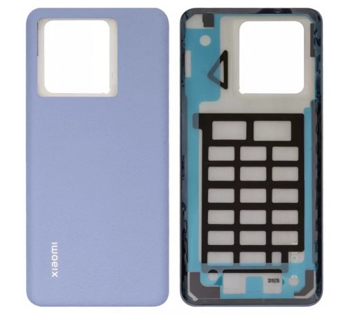 Задняя панель корпуса для Xiaomi 13T, 13T Pro, голубая (Alpine Blue)