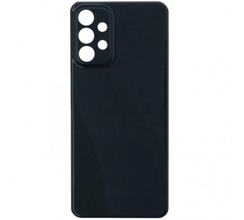 Задняя панель корпуса для Samsung A235 Galaxy A23, черная, Copy