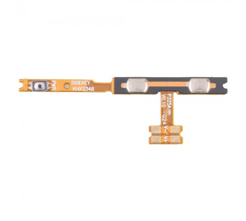 Шлейф для Motorola Moto E15, Moto G05, Moto G15, Moto G15 Power, кнопки включения, кнопок громкости звука, Original (PRC)