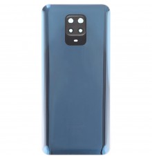 Задня панель корпуса для Xiaomi Redmi Note 9 Pro, Redmi Note 9 Pro Max, сіра (Interstellar Gray), Copy + скло камери, 64 Мп