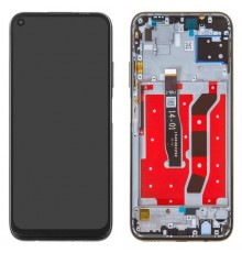 Дисплей для Huawei Nova 6 SE, Nova 7i, P40 Lite, чорний, версія 4G, з рамкою, Original (PRC), JNY-L21A/JNY-L01A/JNY-L21B/JNY-L22A/JNY-L02A/JNY-L22B/JNY-AL10/JNY-TL10