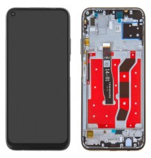 Дисплей для Huawei Nova 6 SE, Nova 7i, P40 Lite, черный, версия 4G, с рамкой, Original (PRC), JNY-L21A/JNY-L01A/JNY-L21B/JNY-L22A/JNY-L02A/JNY-L22B/JNY-AL10/JNY-TL10