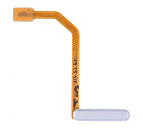 Шлейф для Samsung A156 Galaxy A15 5G, кнопки включения, сканера отпечатка пальца (Touch ID), голубой (Magical Blue), Original (PRC)