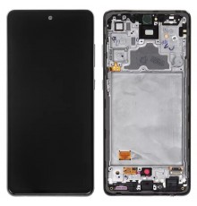 Дисплей для Samsung A725 Galaxy A72, A726 Galaxy A72 5G, чорний, з рамкою, Original (PRC)
