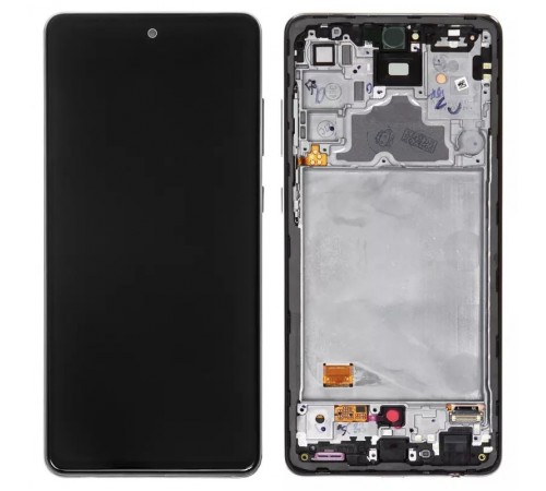 Дисплей для Samsung A725 Galaxy A72, A726 Galaxy A72 5G, чорний, з рамкою, Original (PRC)