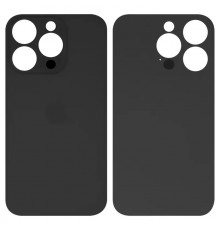 Задняя панель корпуса для iPhone 14 Pro, черная, не нужно снимать стекло камеры, big hole