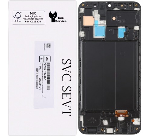 Дисплей для Samsung A305 Galaxy A30, черный, с рамкой, Original Дисплей для Samsung A305 Galaxy A30, черный, с рамкой, Original